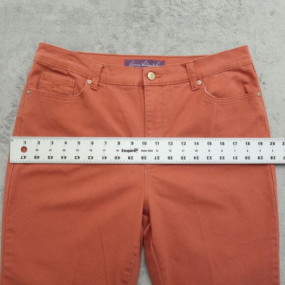 Gloria Vanderbilt Jeans Women's 14P Short High-Rise Amanda Straight 25.5" Inseam - Picture 5 of 15